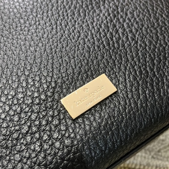 ♠️Kate spade NWT $498 Kaia prospect place black satchel shoulder bag gorgeous♠️ - Picture 2 of 13